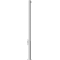 Barrier posts | Steel tube  60 x 2,5 mm | removable | for padlock | hot-dip galvanized | with 1 eyelet